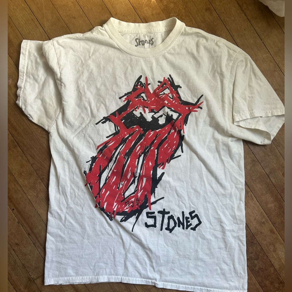 100% cotton Rolling Stones No Filter Tour tee shirt size L